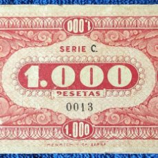 Monedas locales: ANTIGUA FICHA DE 1000 - GRAN CASINO KURSAAL - SAN SEBASTIÁN