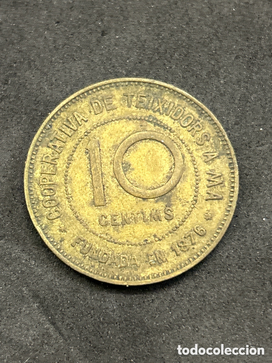 Monedas locales: Ficha cooperativa teixidors a ma - Foto 2
