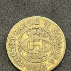 Monete locali: FICHA COOPERATIVA, 1913, HOSTAFRANCS???