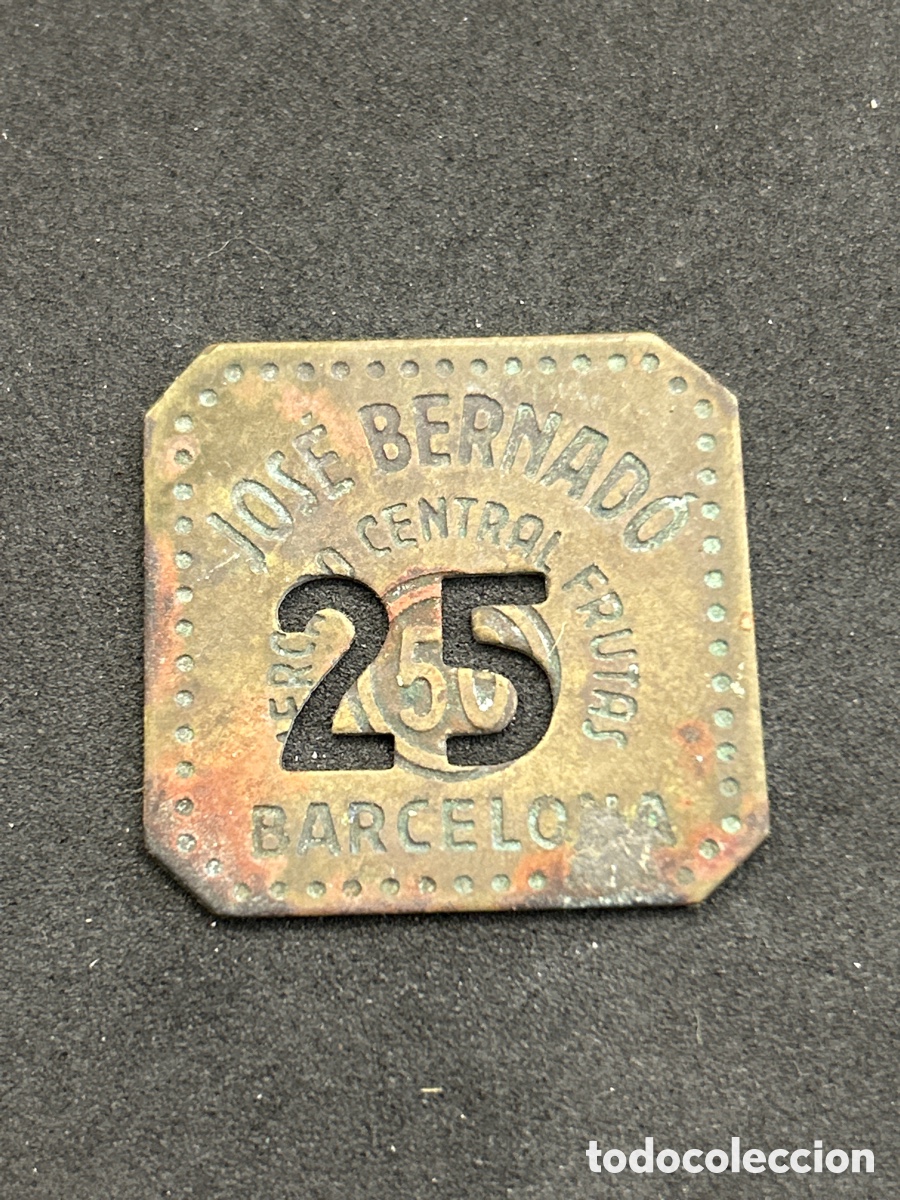 Monedas locales: Ficha Jos&eacute; bernado Barcelona - Foto 1