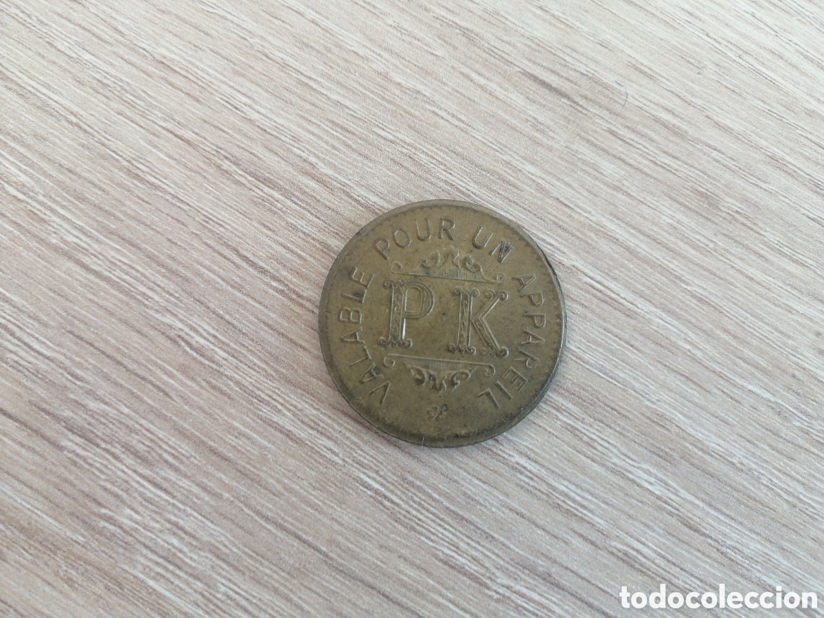 Monedas locales: Ficha PK Par&iacute;s a clasificar - Foto 2