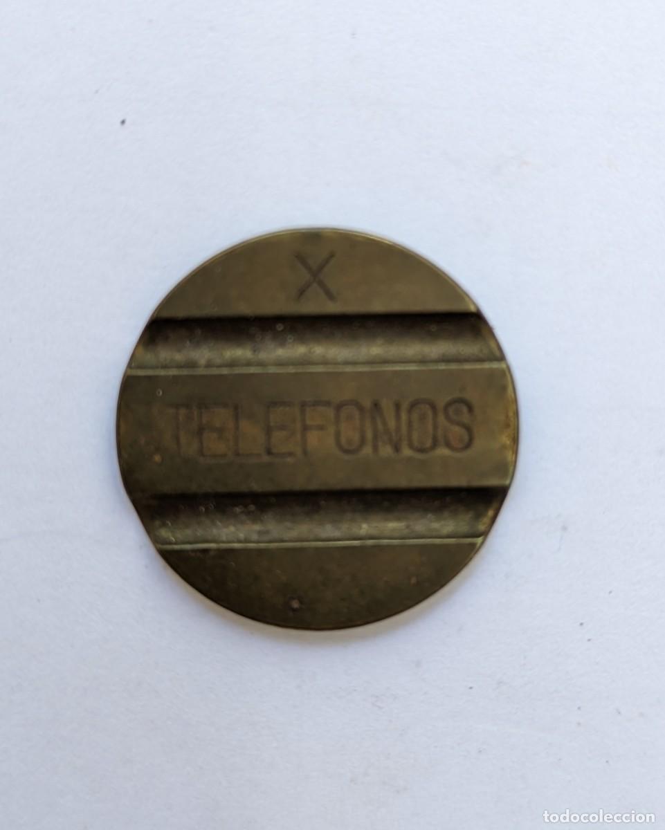 Monedas locales: Ficha TELEFONOS Serie X - Foto 1