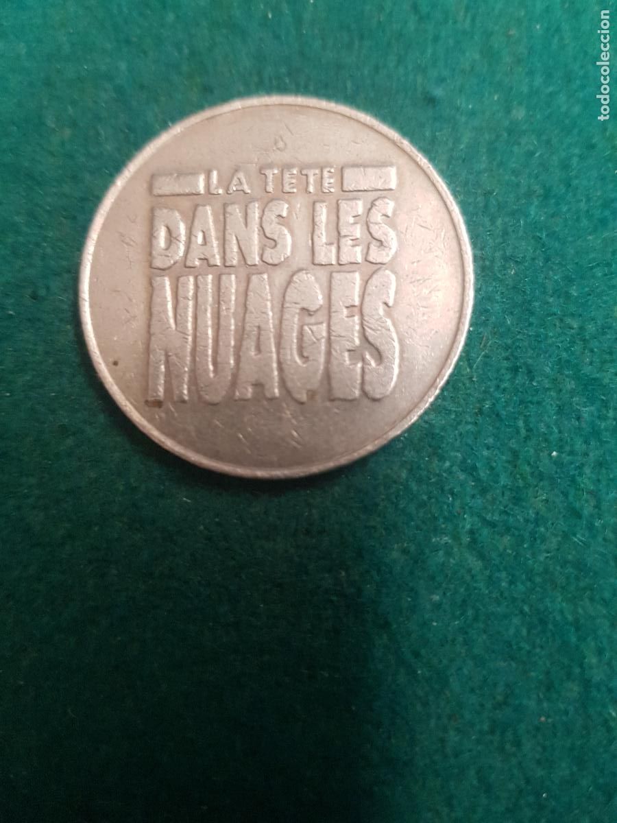 Moedas locais: FICHA TOKEN JETON-LA TETE DANS LES NAUGES