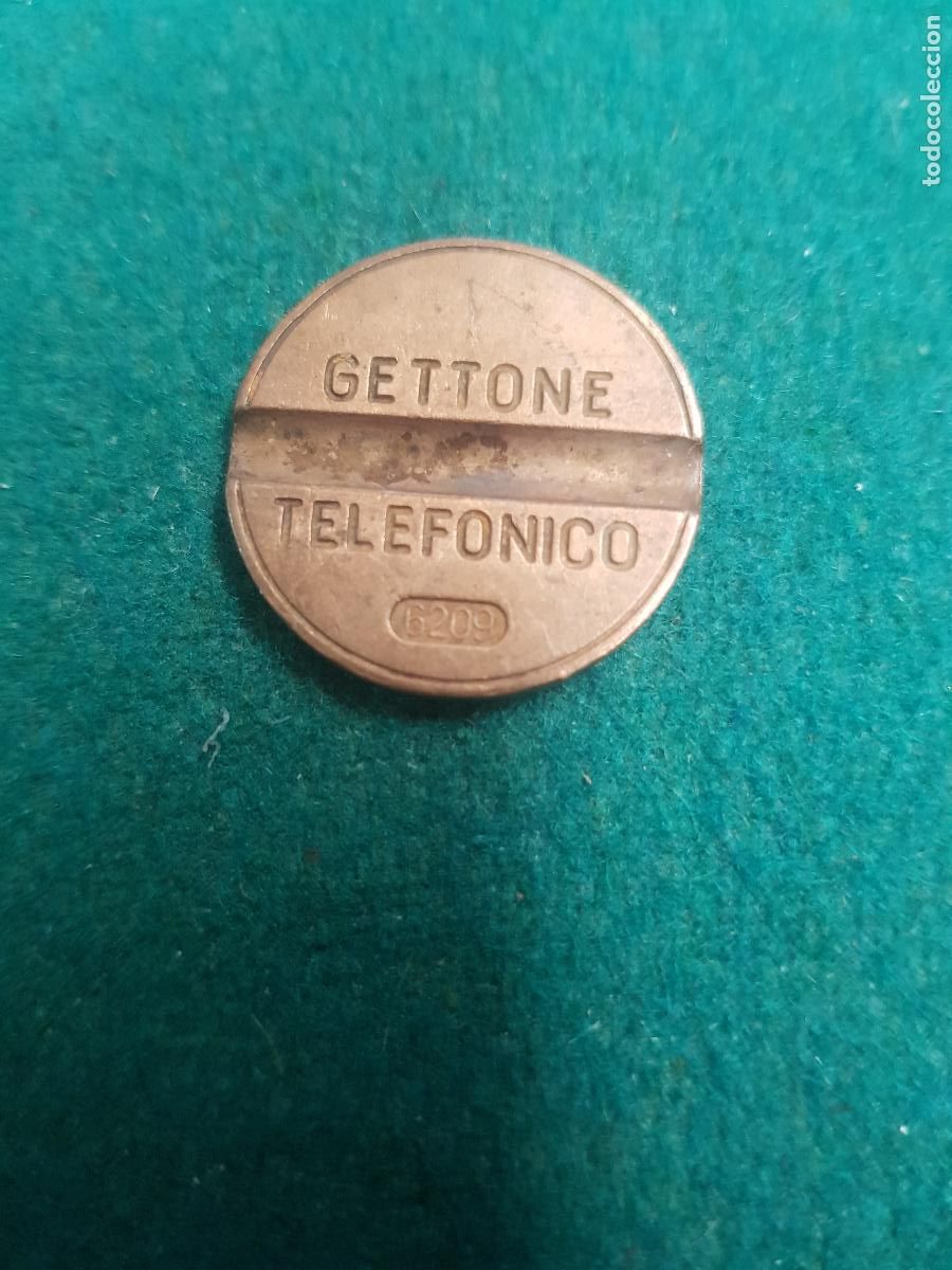 Monedas locales: FICHA TOKEN JETON-TELEFONICO 6209 - Foto 1
