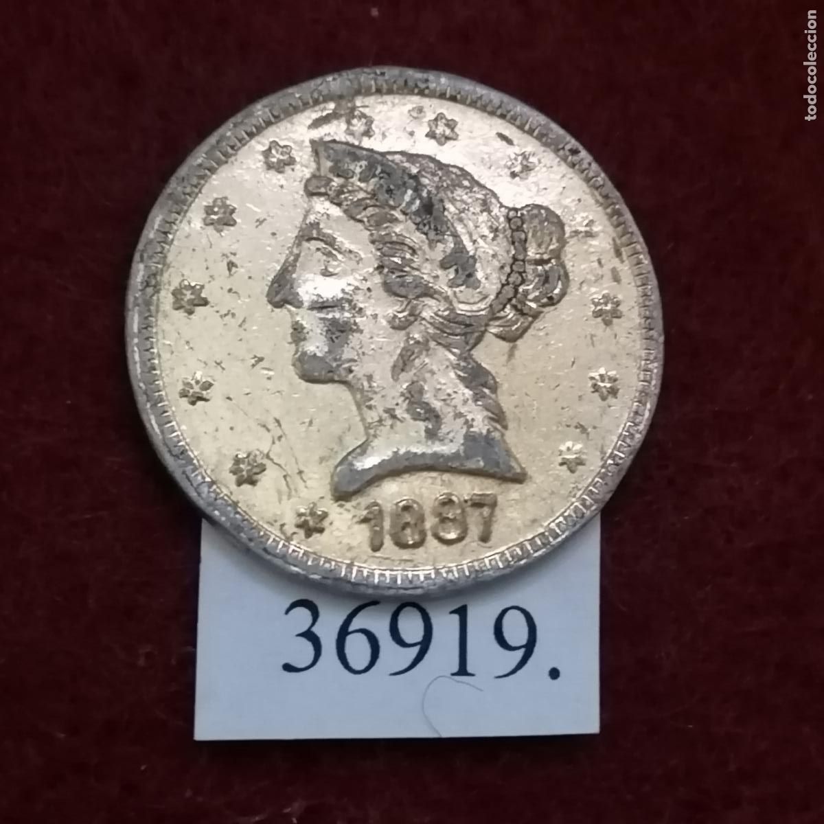 Monedas locales: Ficha, token, jeton. - Foto 1