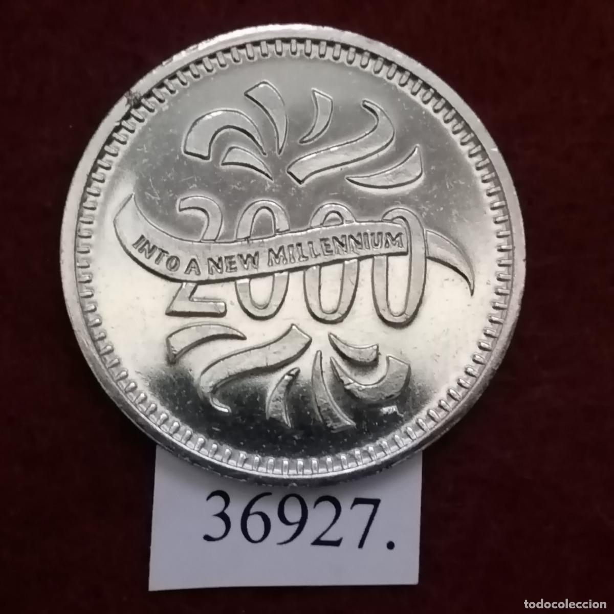 Monedas locales: Ficha Millenium Alexander Graham Bell, token, jeton - Foto 2