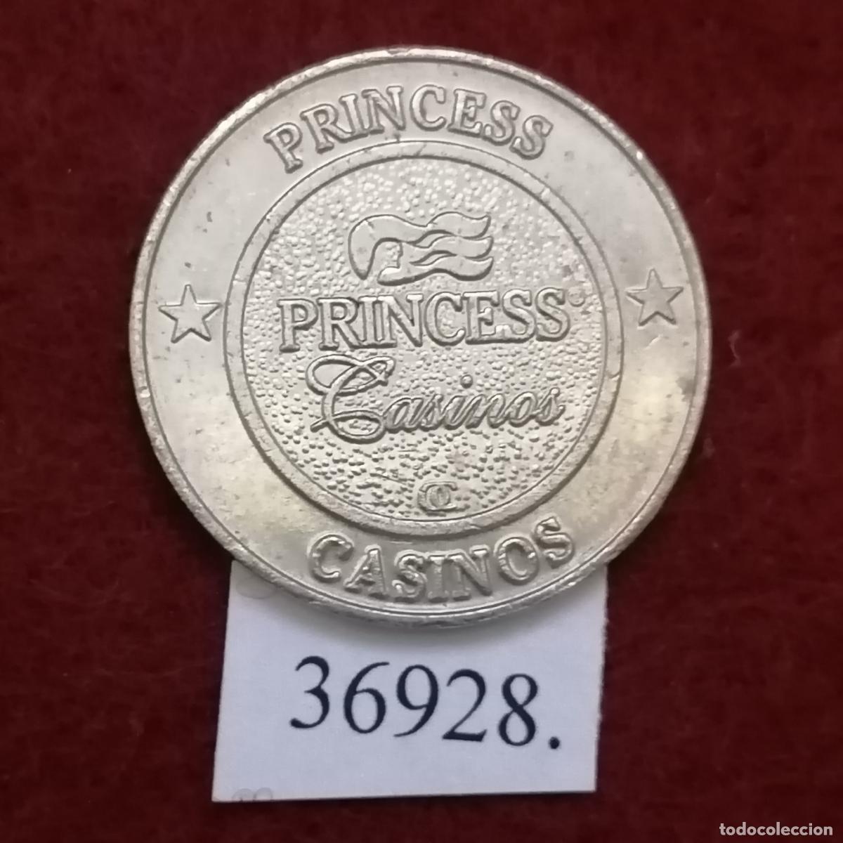 Monedas locales: Ficha Casinos Princess, token, jeton - Foto 1