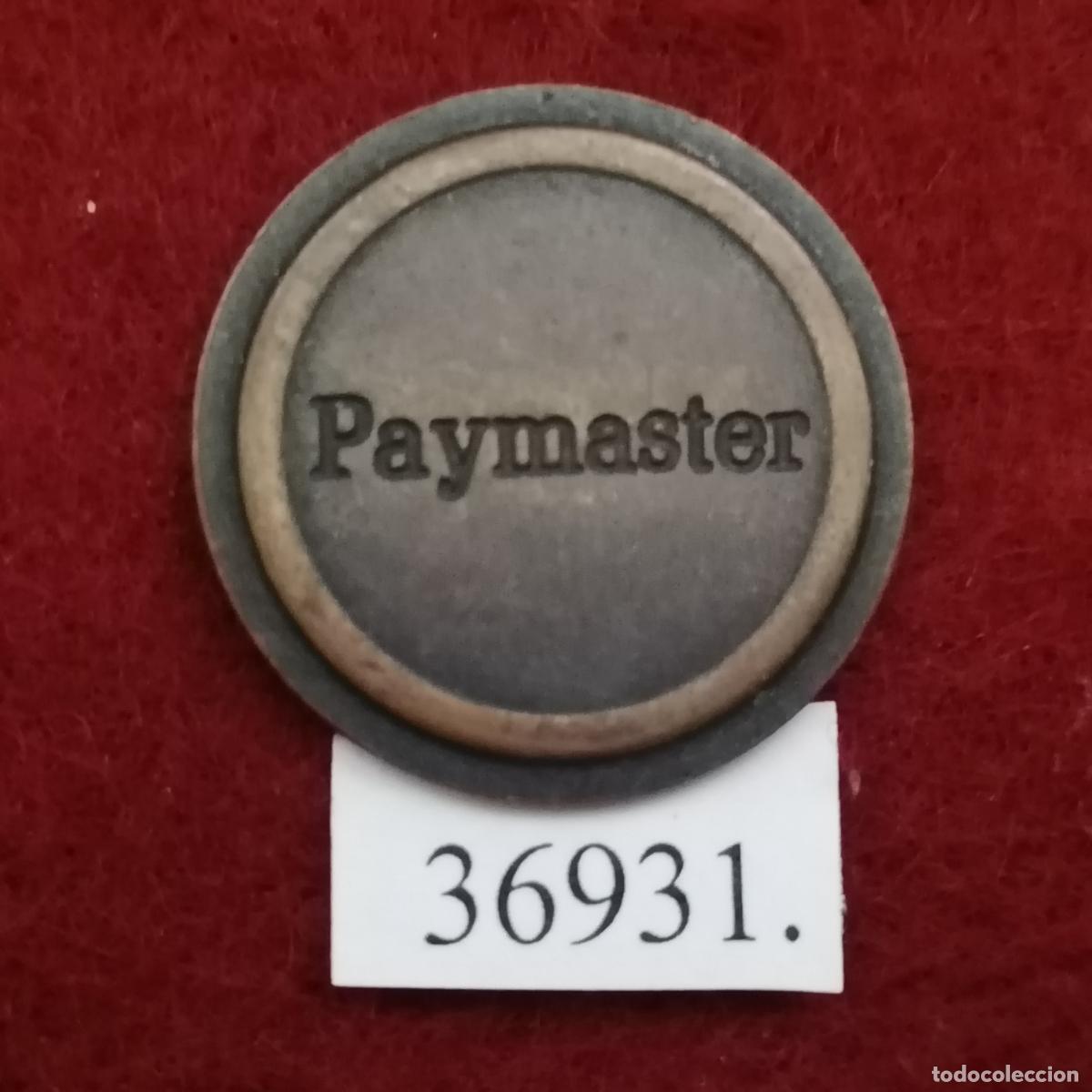 Monedas locales: Ficha Eurocoin Paymaster, token, jeton - Foto 2