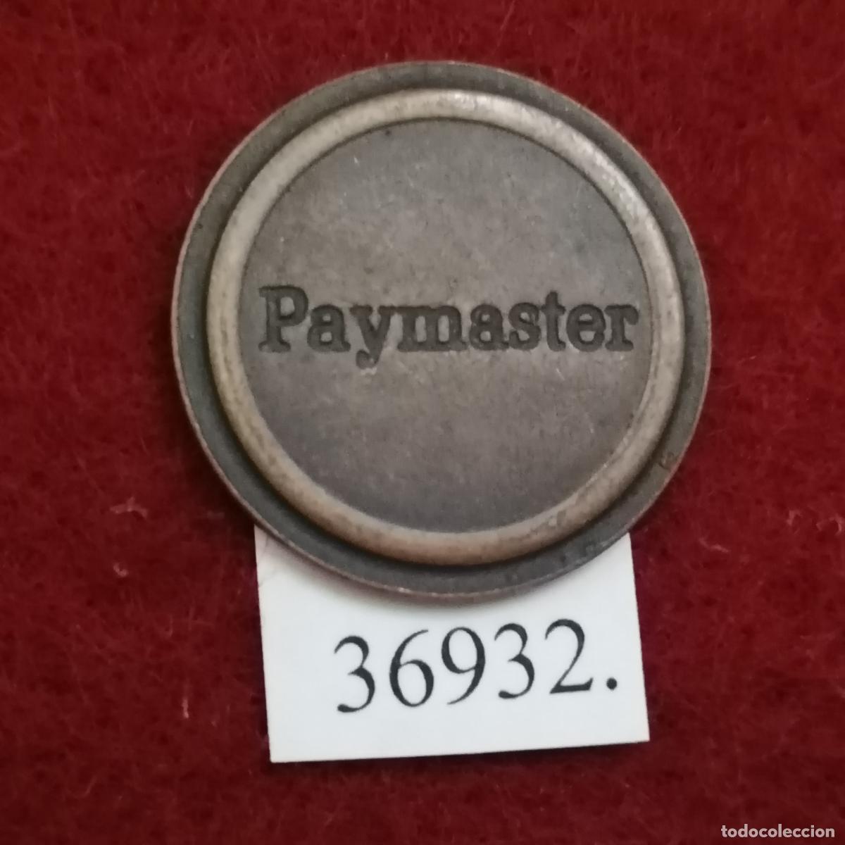 Monedas locales: Ficha Eurocoin Paymaster, token, jeton - Foto 1