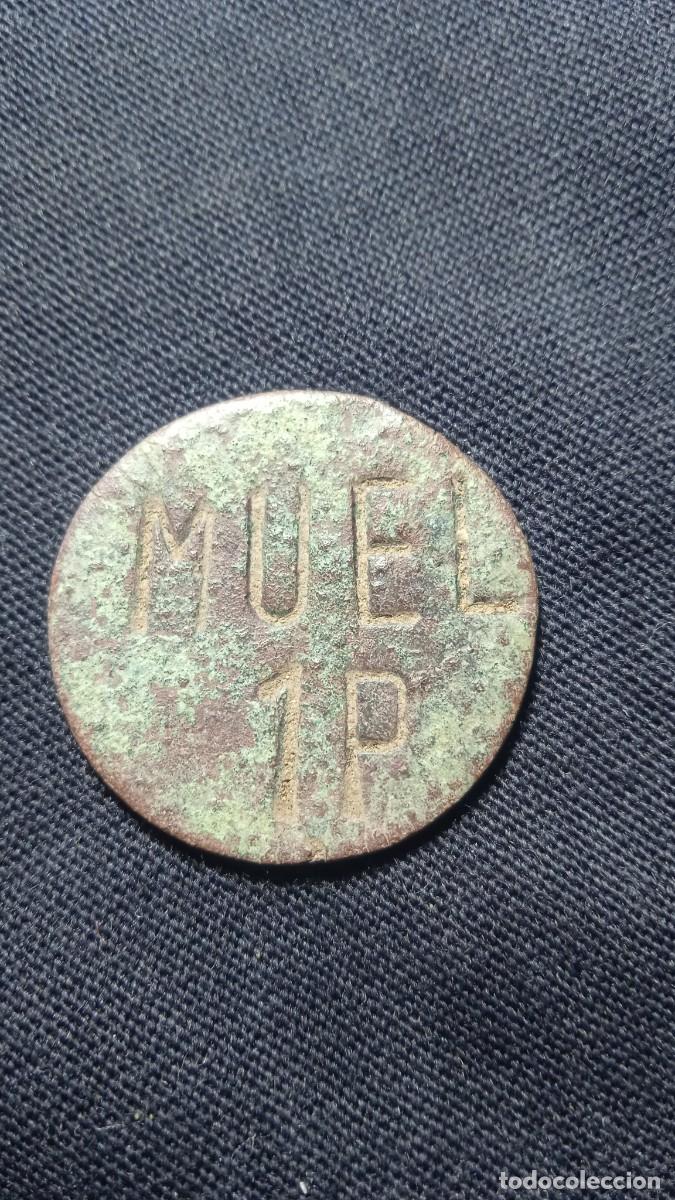 Monedas locales: Antiguo ficha dineral. - Foto 1