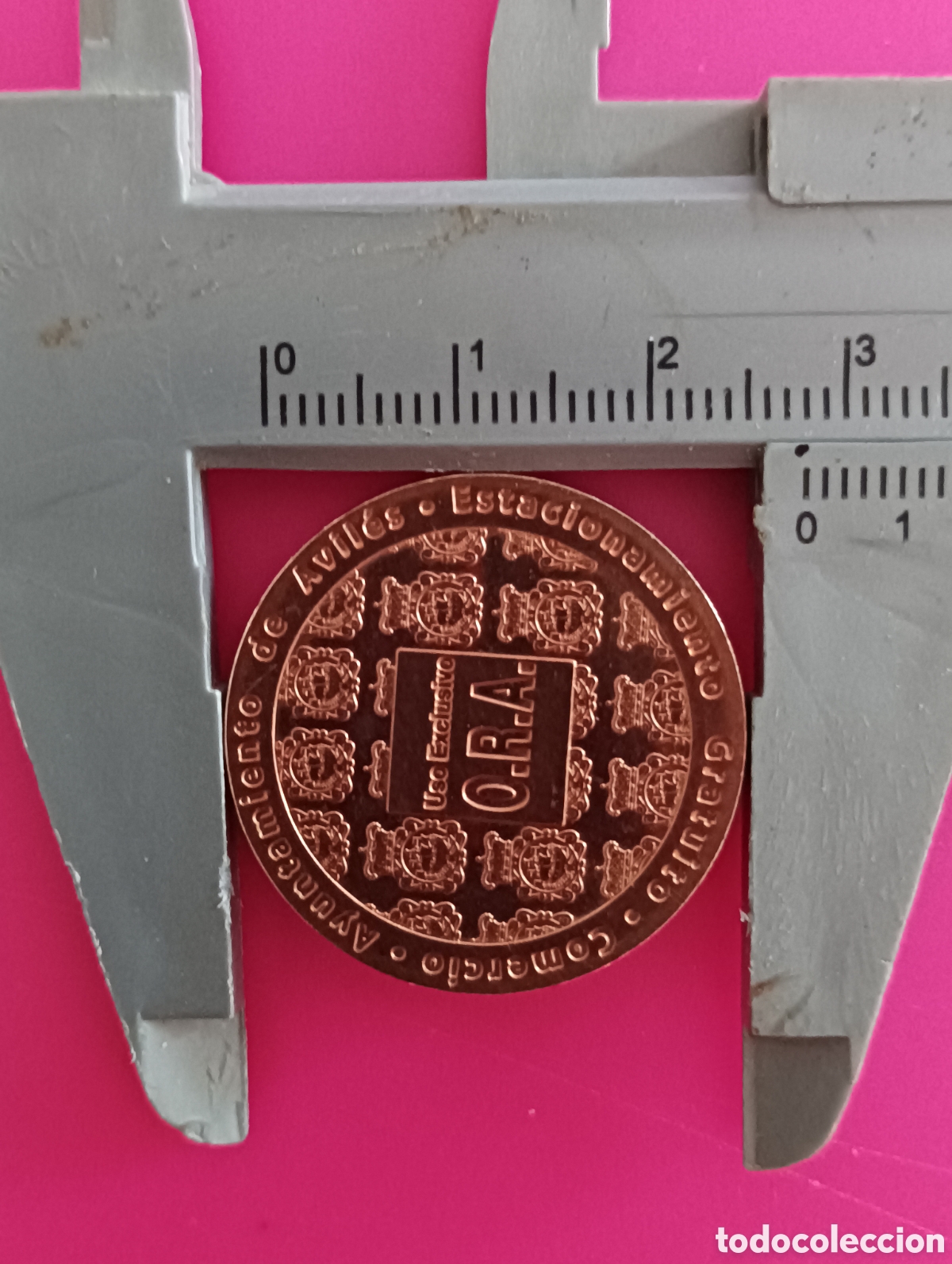 Monedas locales: Moneda Avil&eacute;s aparcaeuro ora FNMT - Foto 3