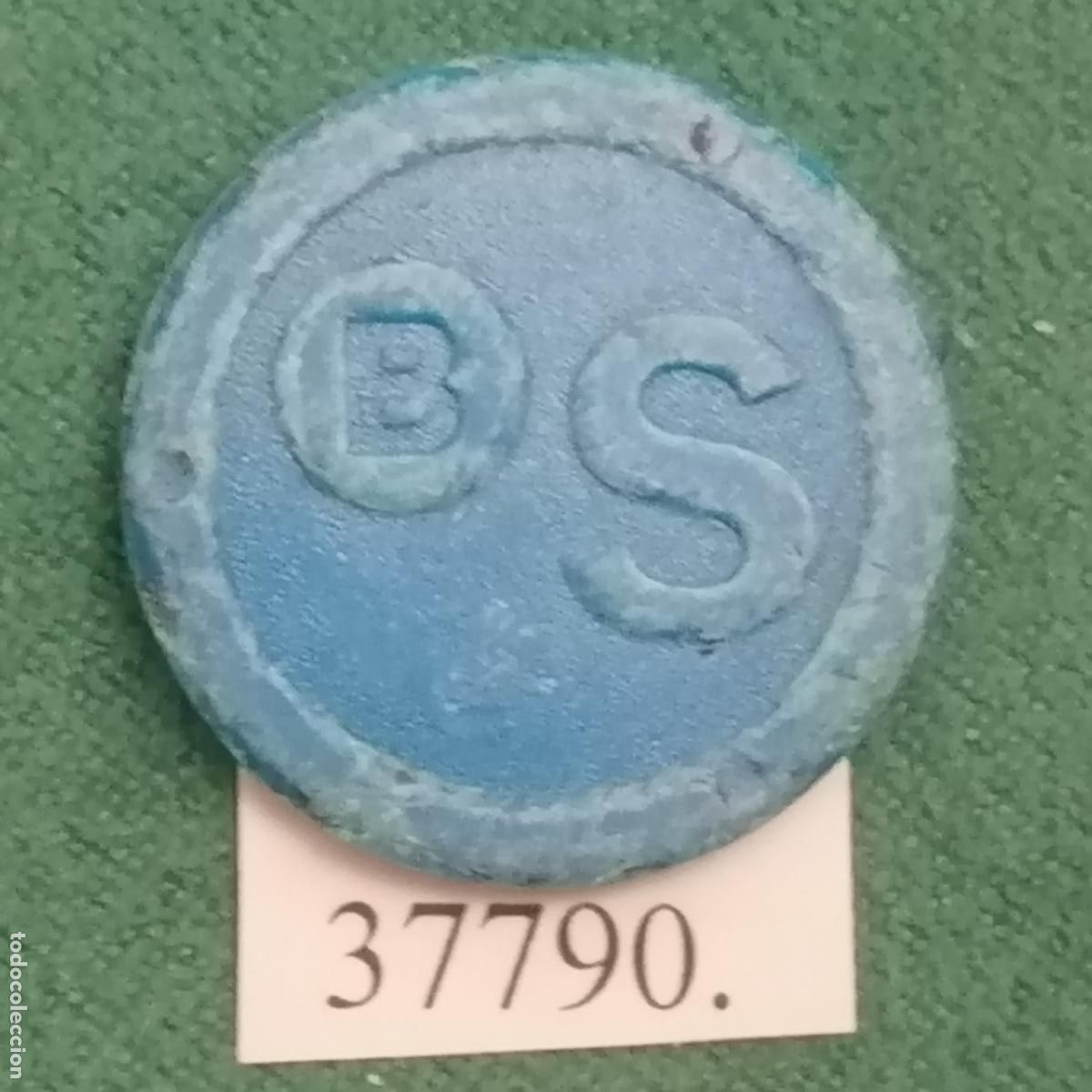Monedas locales: ficha banco Santander, token, jet&oacute;n - Foto 1