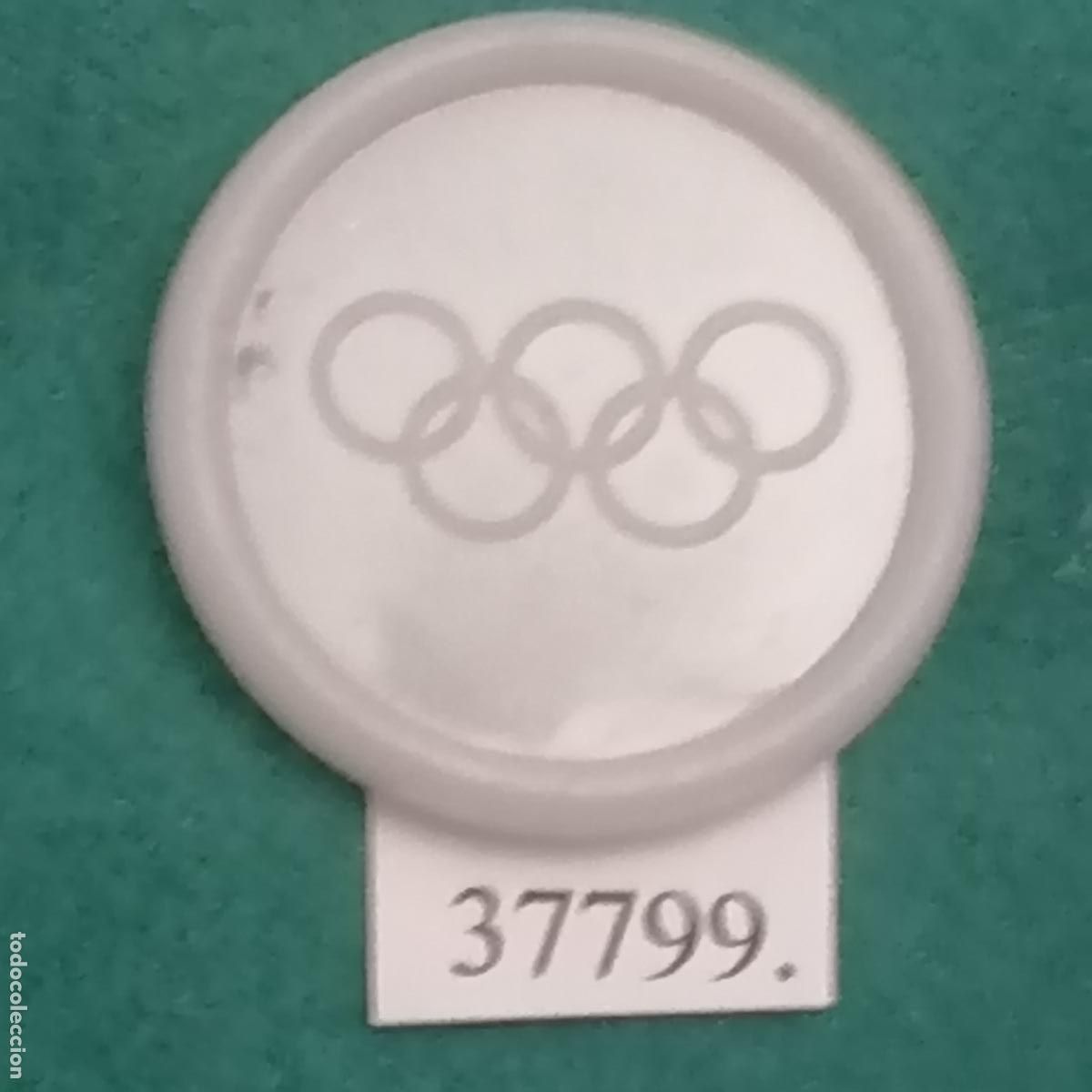 Monedas locales: ficha anillos Ol&iacute;mpicos, token, jet&oacute;n - Foto 2