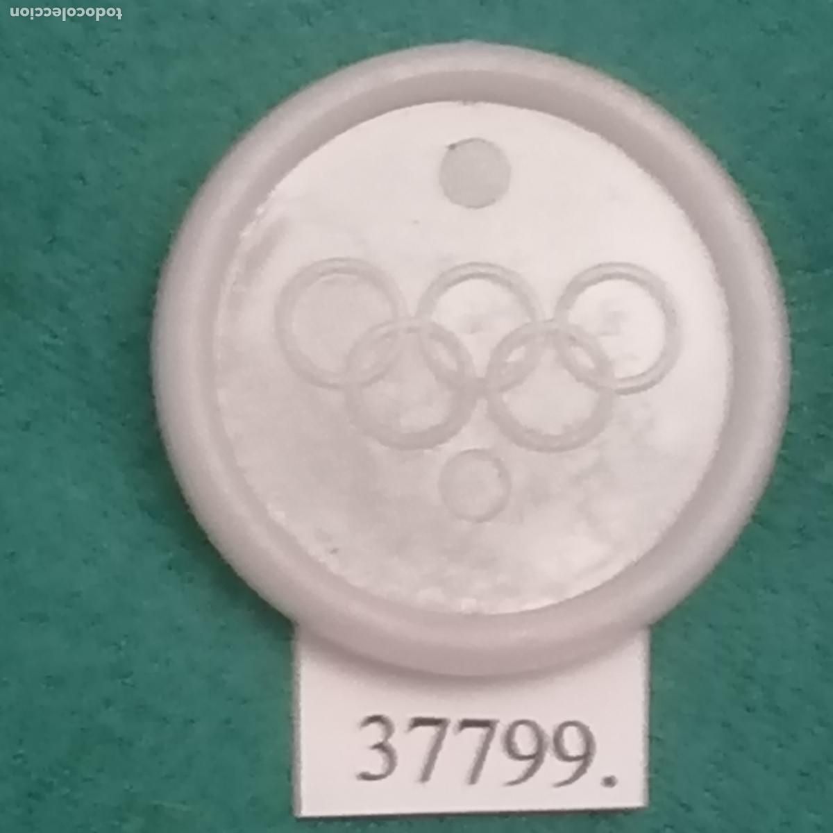 Monedas locales: ficha anillos Ol&iacute;mpicos, token, jet&oacute;n - Foto 1