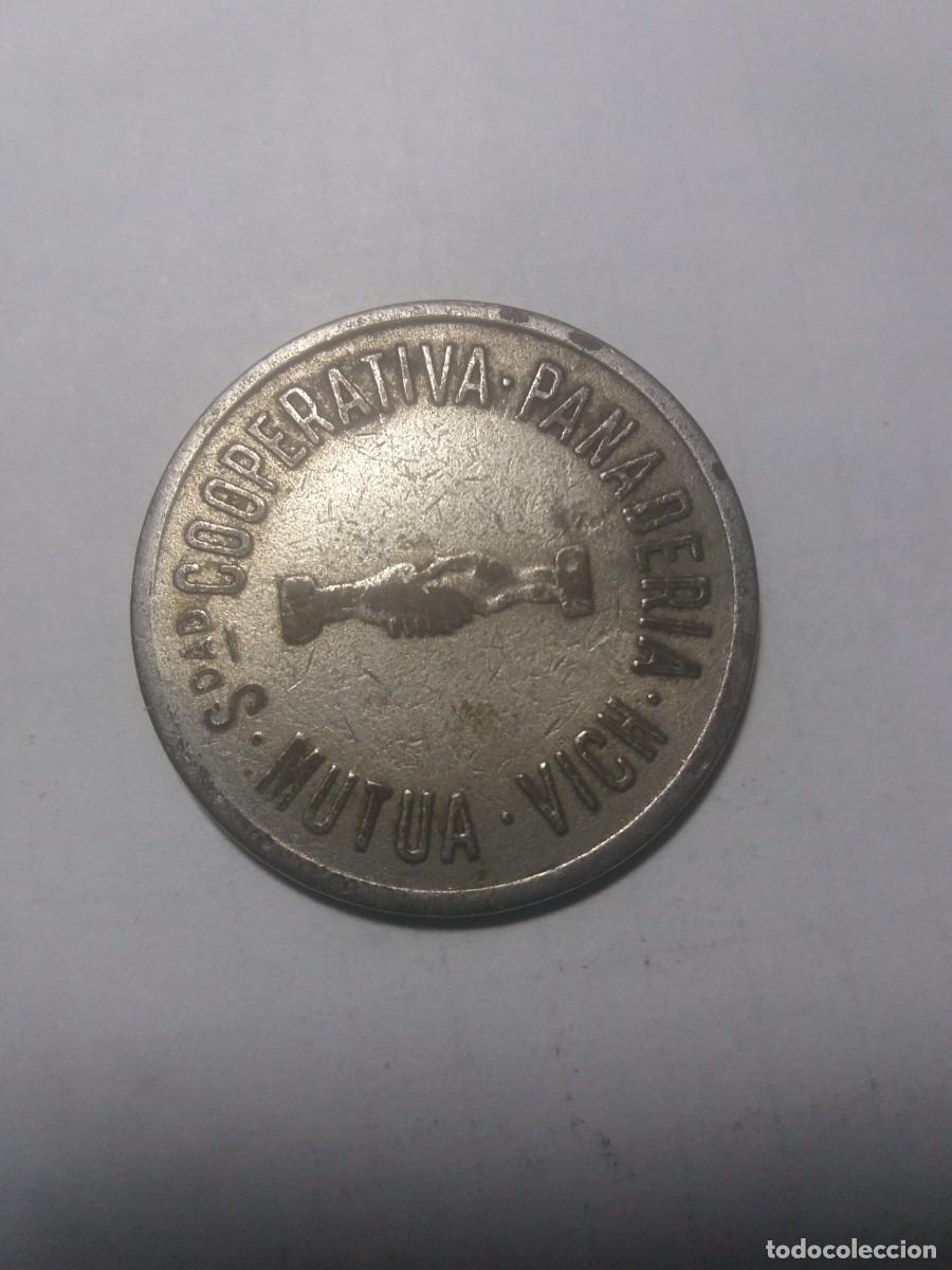 Monedas locales: Ficha Sdad. Cooperativa PANADERIA MUTUA Vich - Foto 1