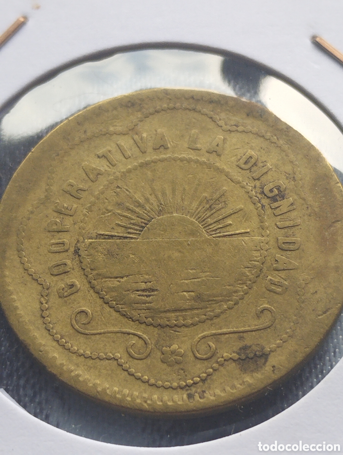 Monedas locales: Cooperativa la dignidad 10cts - Foto 2