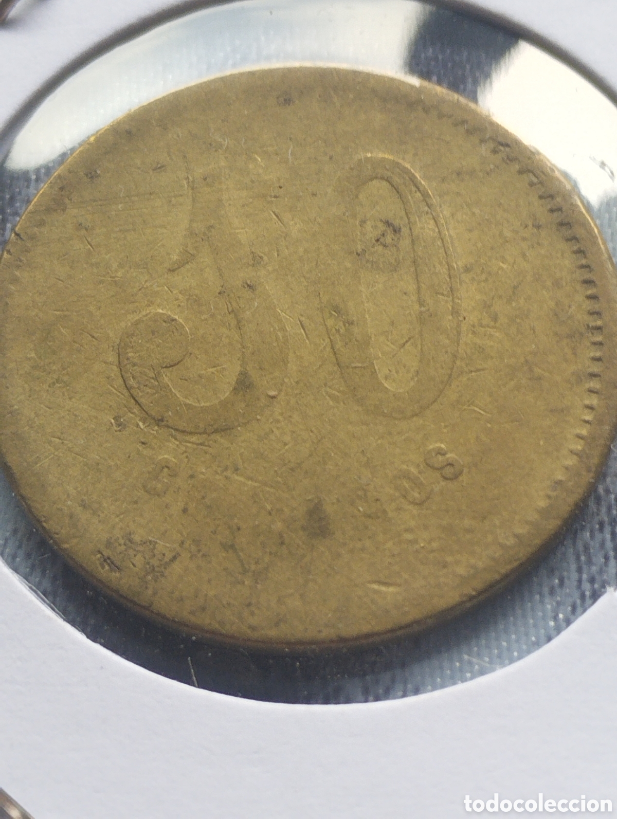 Monedas locales: Cooperativa la dignidad 10cts - Foto 3