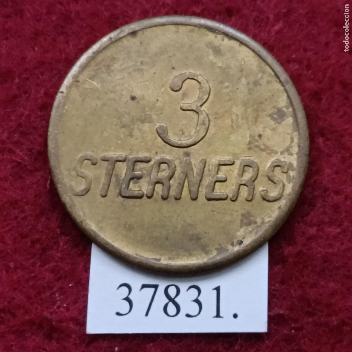 Monedas locales: Ficha 3 sterners, token, jeton - Foto 2