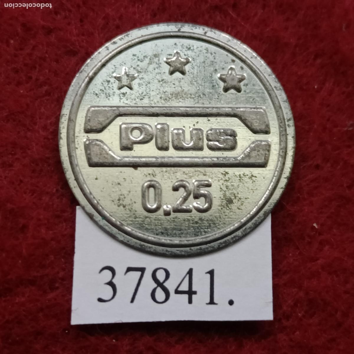 Lokalw&auml;hrung: Ficha, plus 0,25 , token, jeton.