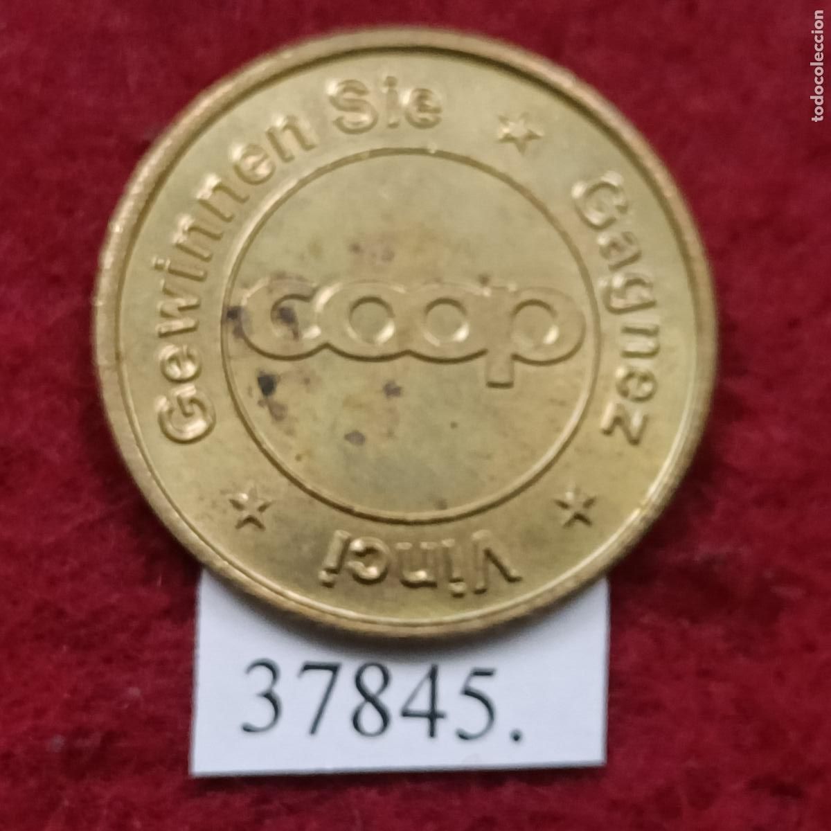 Lokalw&auml;hrung: Ficha Coop, token, jeton.