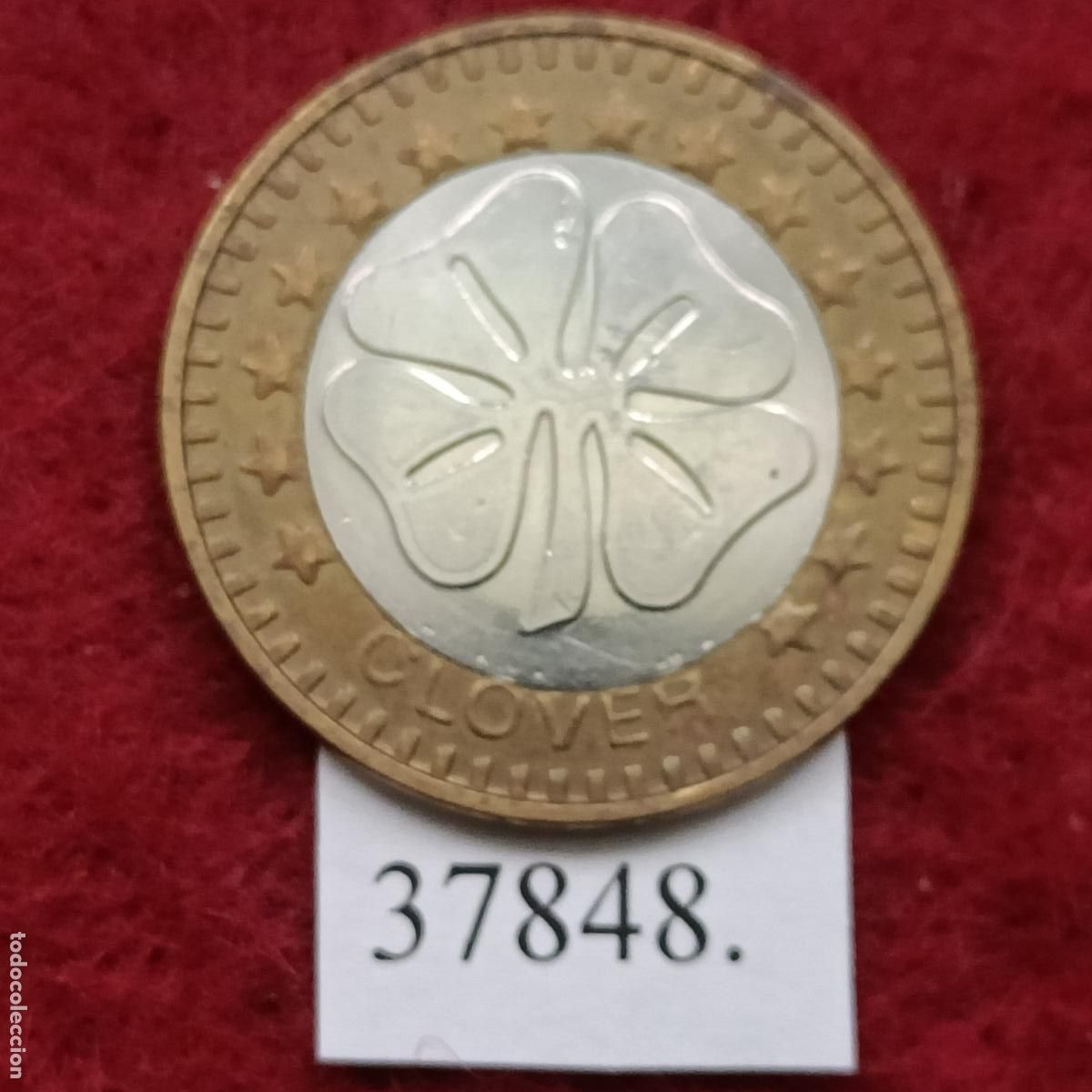 Monedas locales: Ficha Tuning, token, jeton. Bimetalica - Foto 1