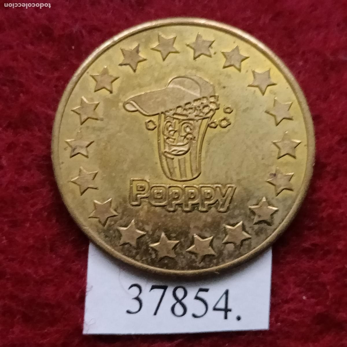 Monedas locales: Ficha, popppy, token, jeton. - Foto 1