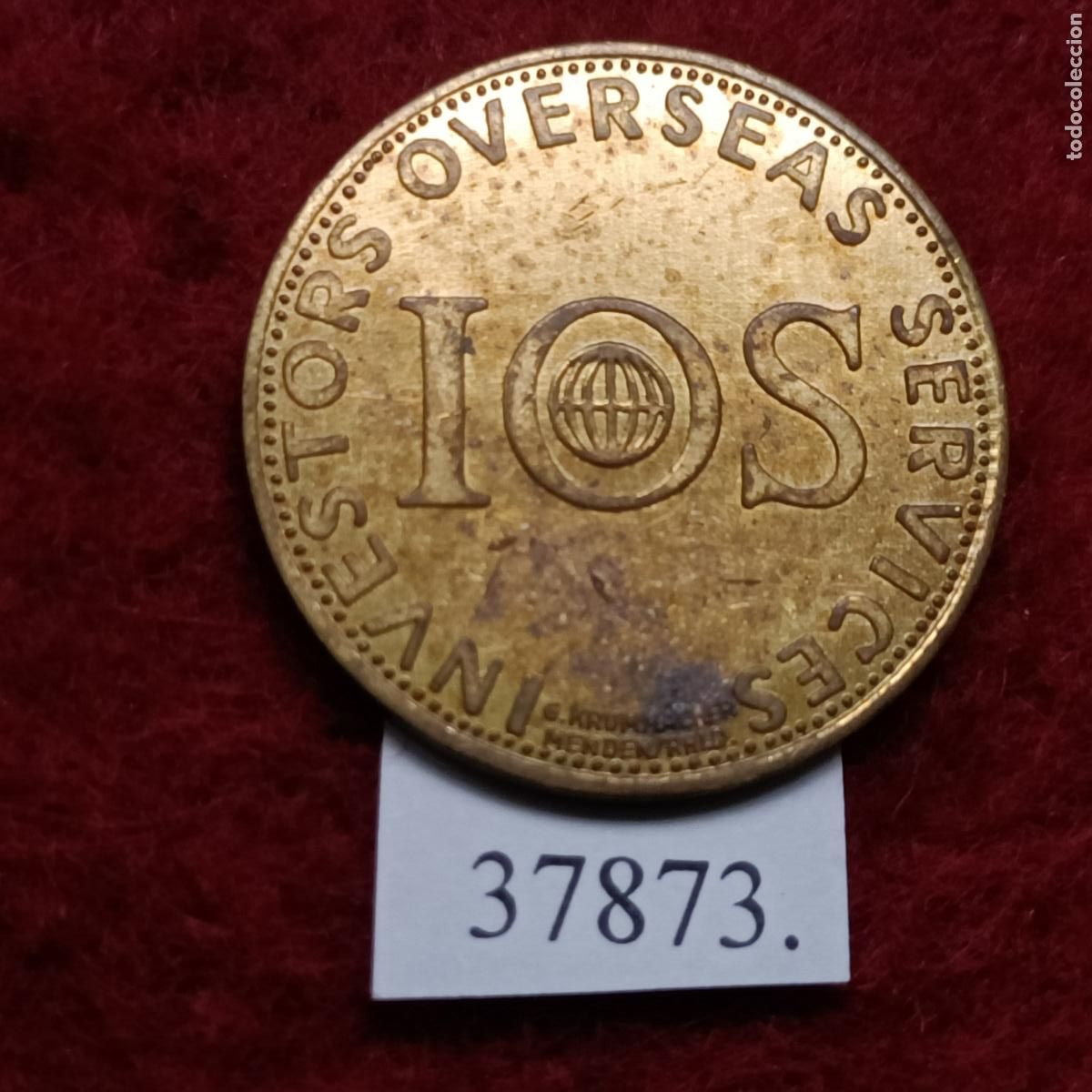 Monedas locales: ficha Alemania, Thomas Bartling , token, jet&oacute;n. - Foto 1