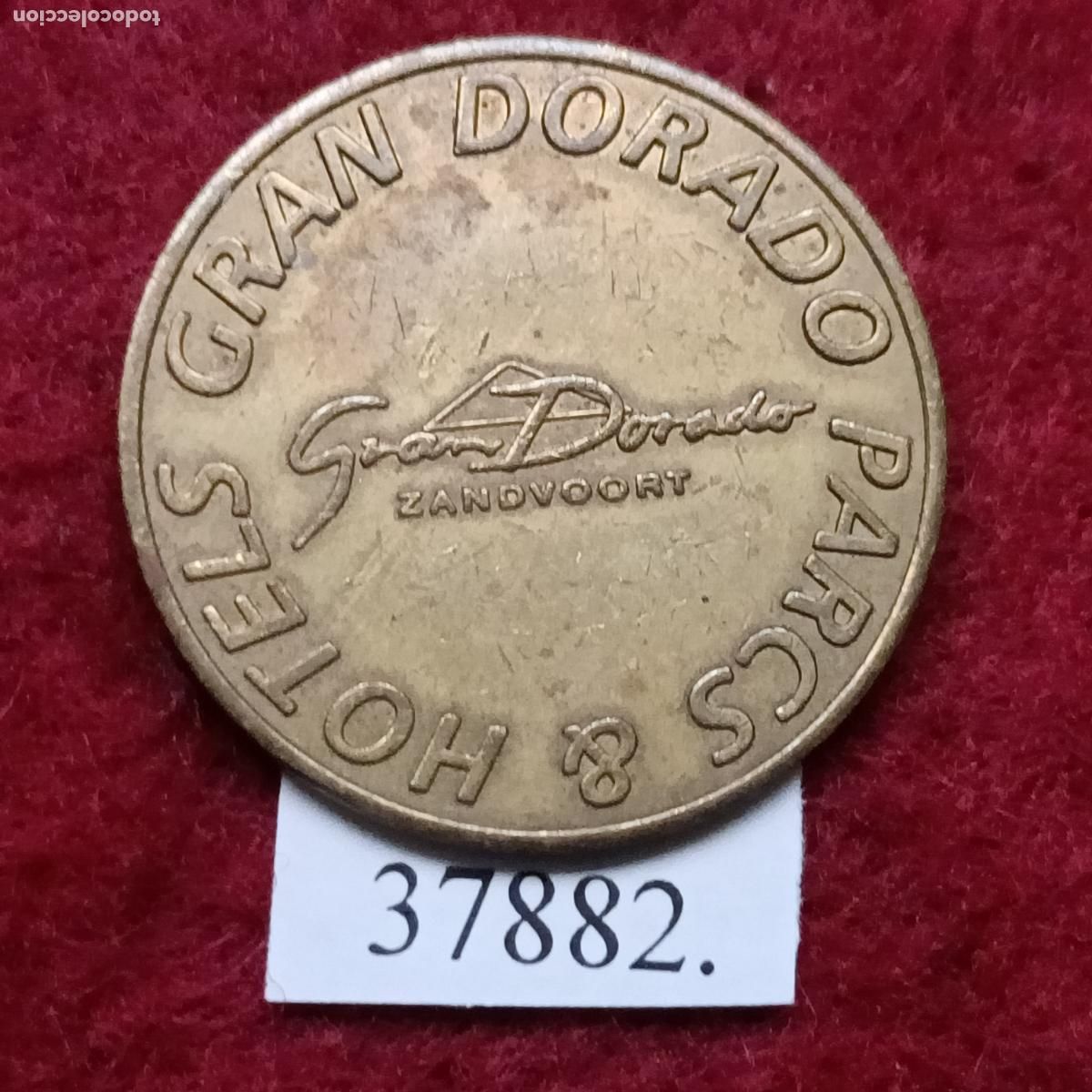 Monedas locales: ficha Holanda, Gran Dorado, token, jet&oacute;n - Foto 1
