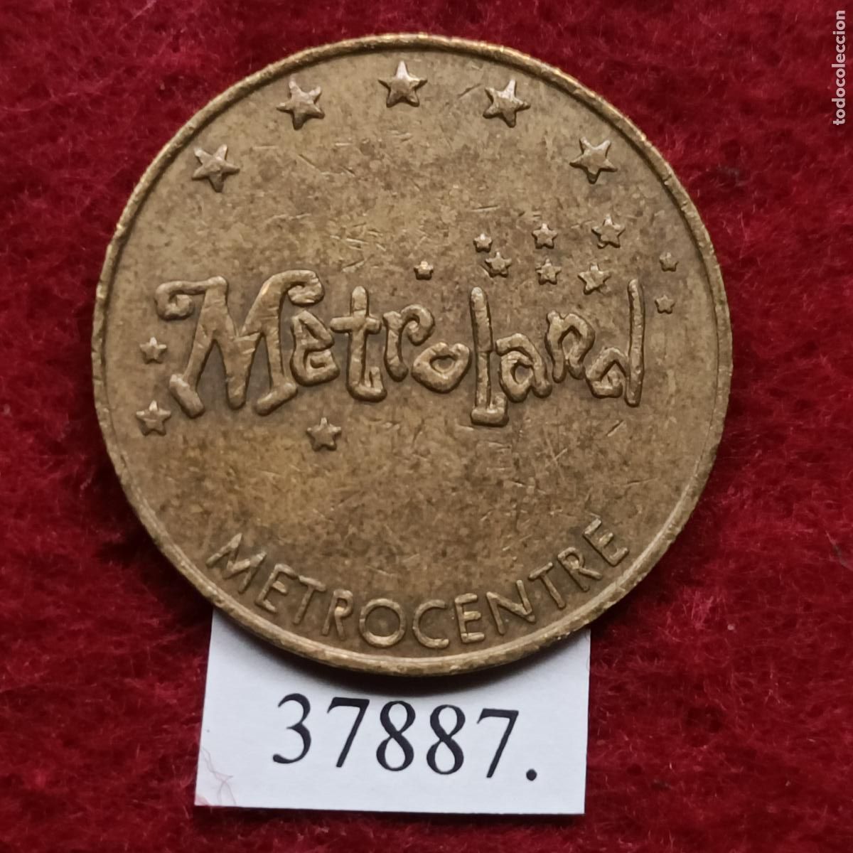 Monedas locales: ficha metroland, token, jet&oacute;n - Foto 2