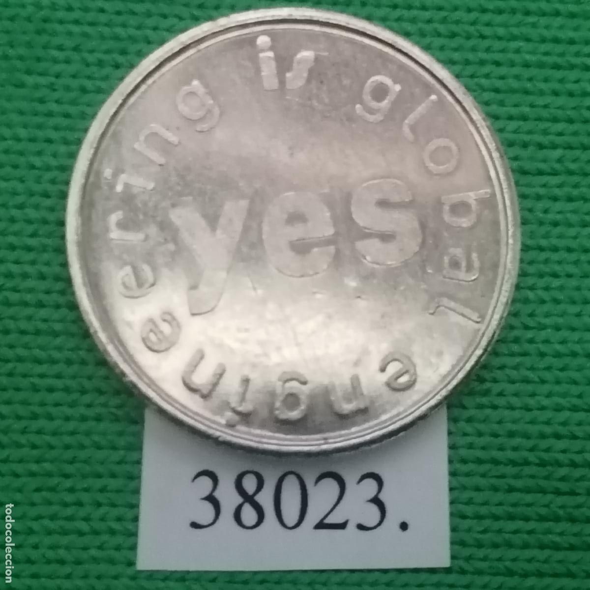 Monedas locales: Ficha, Yes, No, token, jeton. - Foto 1