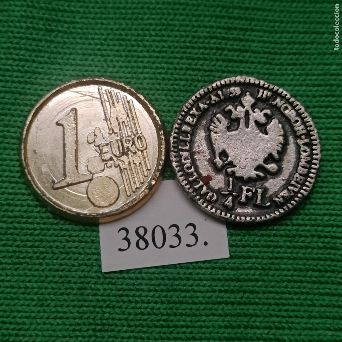 Moedas locais: Ficha lote 2 medallas monetiformes, token, jet&oacute;n