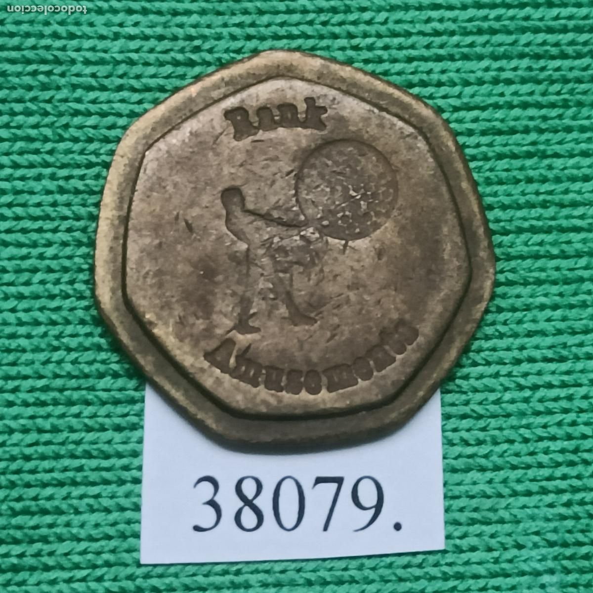 Monedas locales: Ficha golf, bank amusements, token, jeton - Foto 2