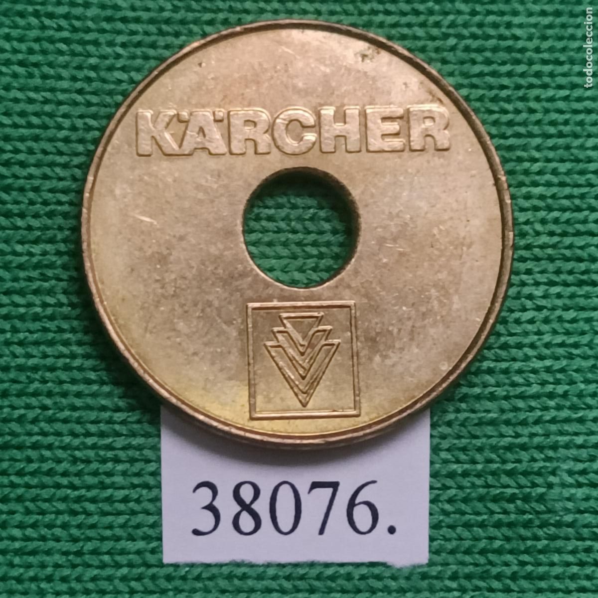 Monedas locales: Ficha autolavado karcher, token, jeton - Foto 1