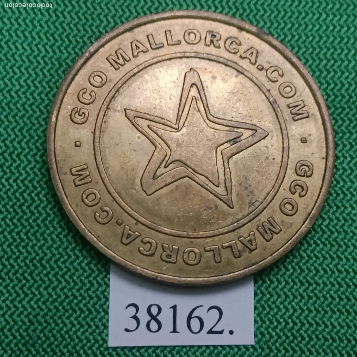 Monedas locales: ficha GCO MALLORCA.COM, token, jet&oacute;n - Foto 1