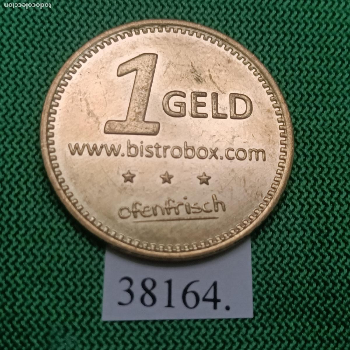 Monedas locales: ficha BistroBox pizza, 1 geld, token, jet&oacute;n - Foto 2