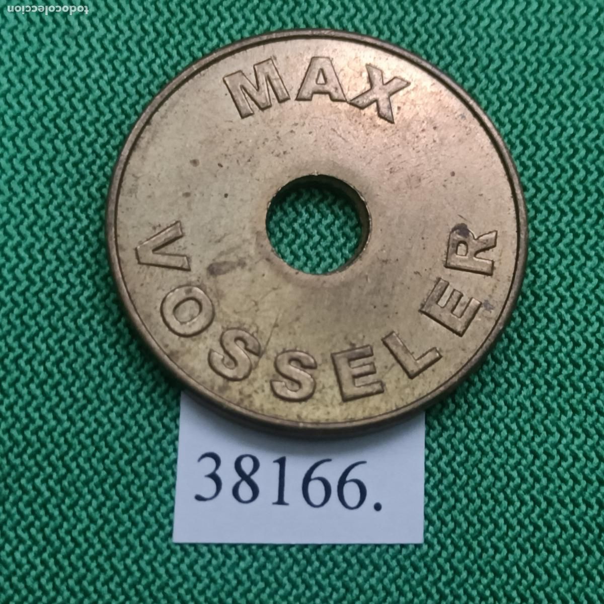 Monedas locales: ficha MAX VOSSELER, token, jet&oacute;n - Foto 1