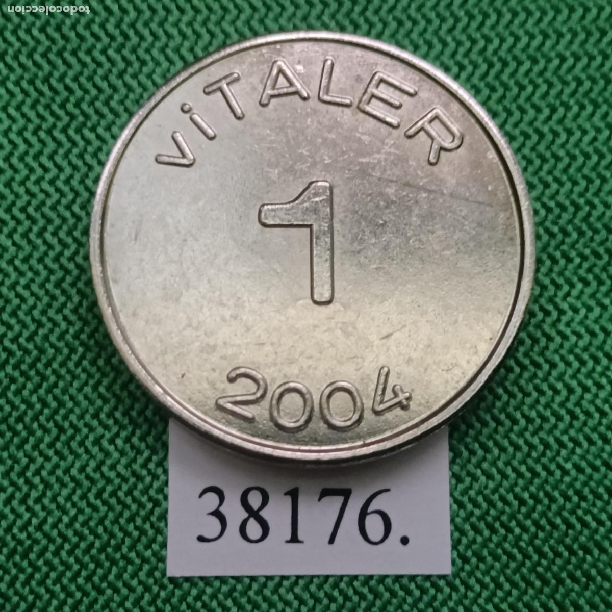 Monedas locales: ficha Vitaler 2004, token, jet&oacute;n. - Foto 2
