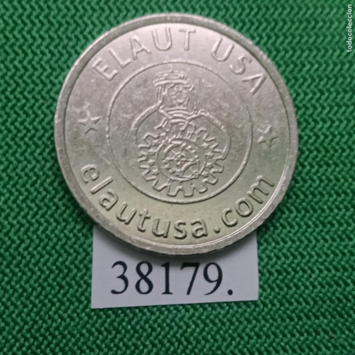 Monedas locales: ficha USA, Elaut, token, jet&oacute;n. - Foto 1