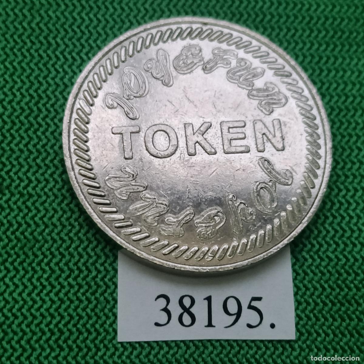 Monedas locales: ficha Joy & Fun, token, jet&oacute;n. - Foto 2
