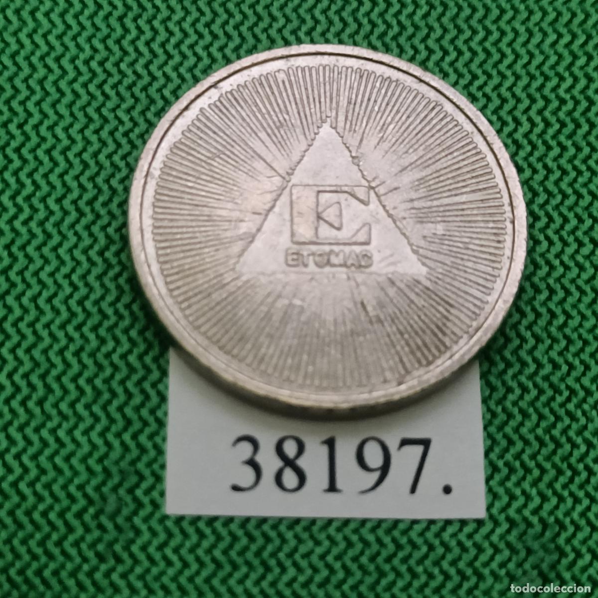 Monedas locales: ficha Etomac ilinx machine, token, jet&oacute;n. - Foto 1