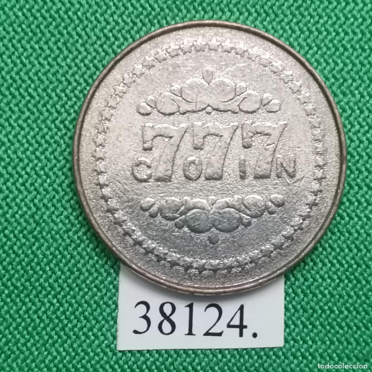 Monedas locales: ficha Olympia Machine, token, jet&oacute;n. - Foto 2