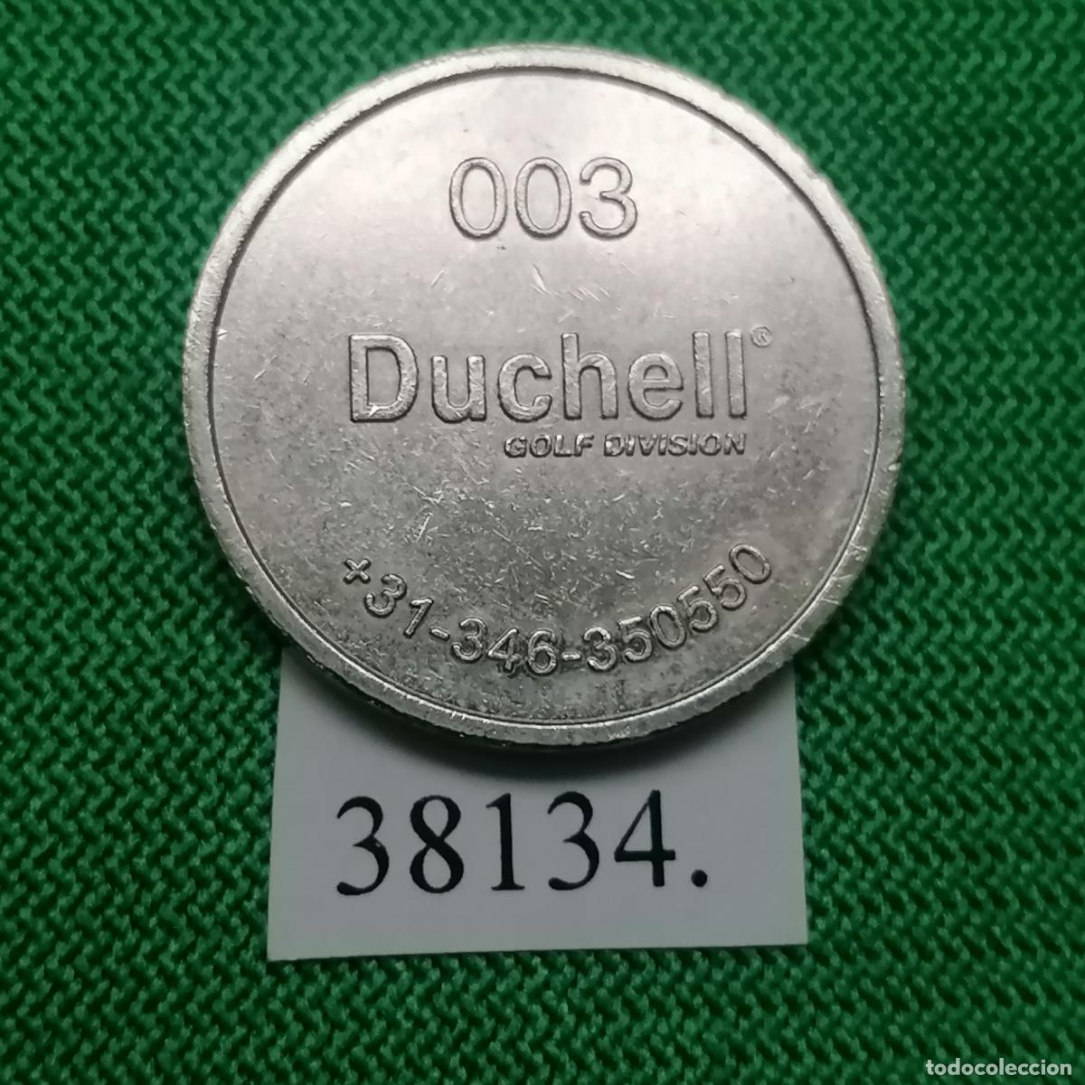 Monedas locales: ficha Duchell golf division, token, jet&oacute;n. - Foto 1