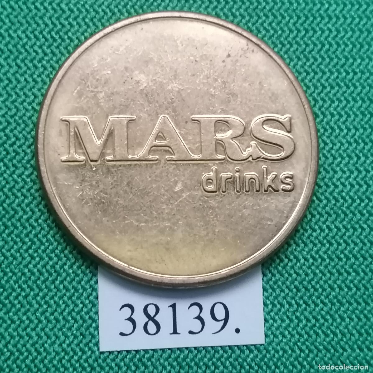Monedas locales: Ficha Mars Drinks, token, jet&oacute;n - Foto 2