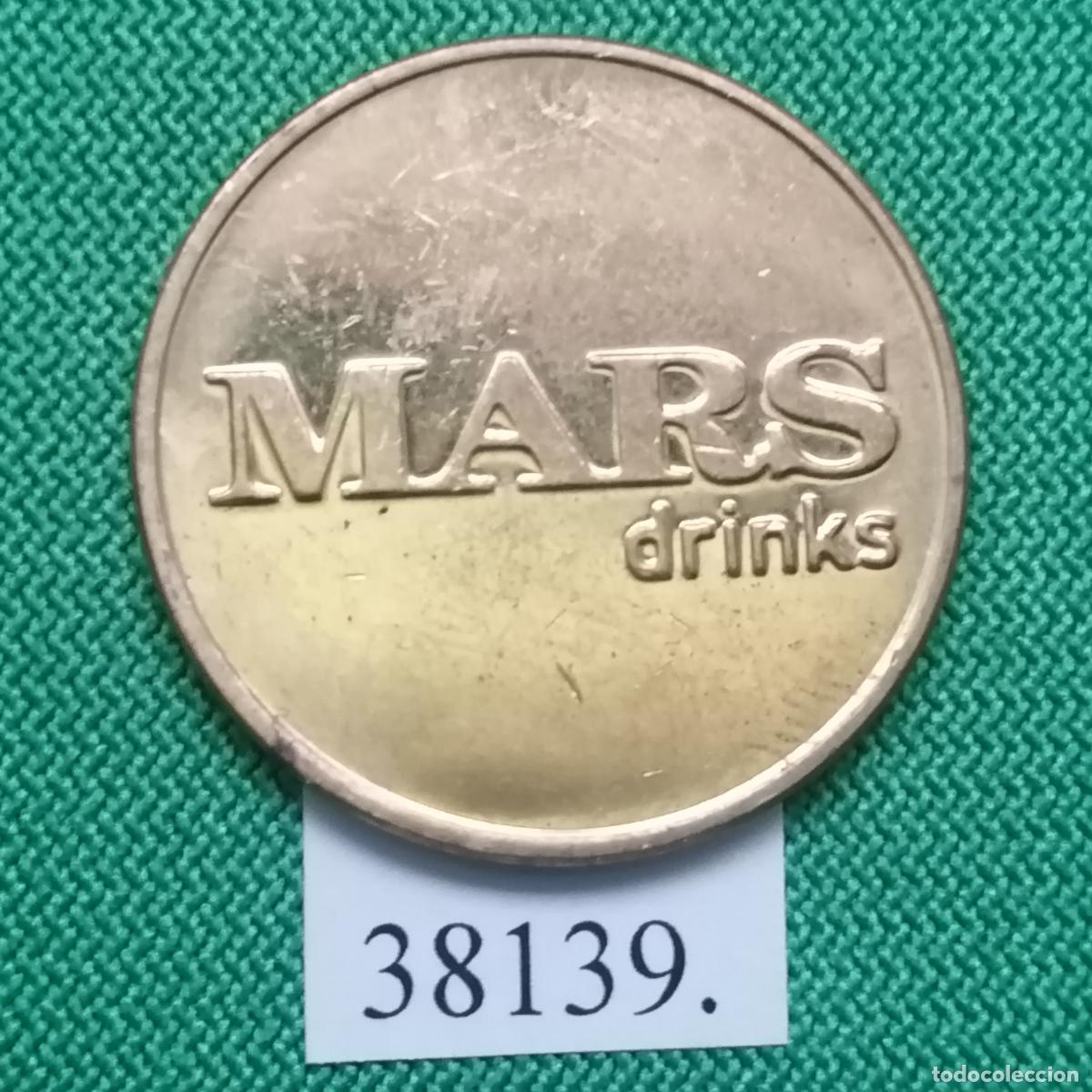 Monedas locales: Ficha Mars Drinks, token, jet&oacute;n - Foto 1