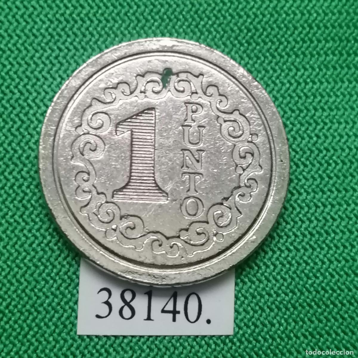 Monedas locales: Ficha 1 punto, token, jet&oacute;n - Foto 2