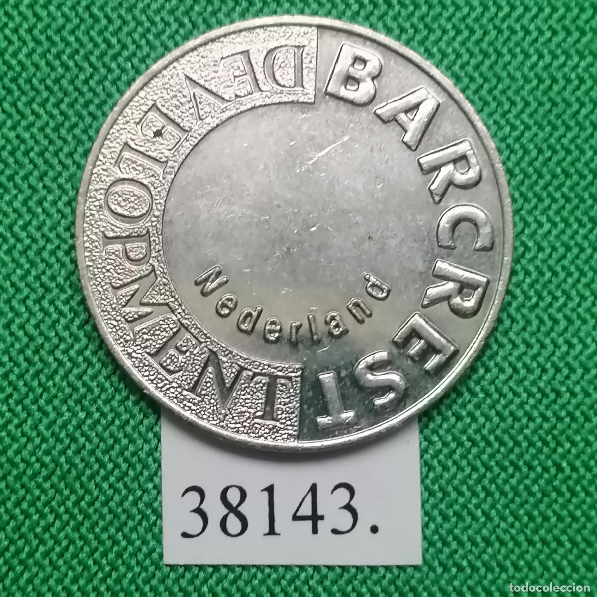 Monedas locales: Ficha Holanda, Barcrest, token, jet&oacute;n - Foto 2