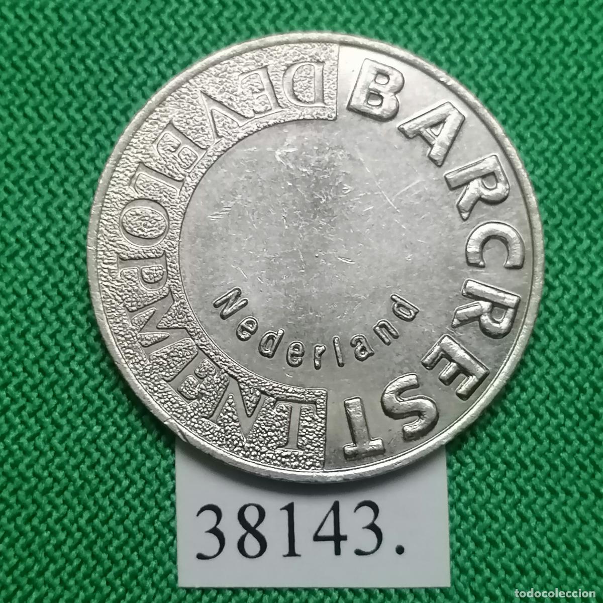 Monedas locales: Ficha Holanda, Barcrest, token, jet&oacute;n - Foto 1