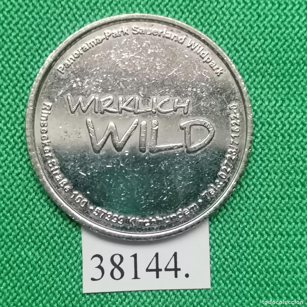 Monedas locales: Ficha Wirklich Wild, token, jet&oacute;n - Foto 2
