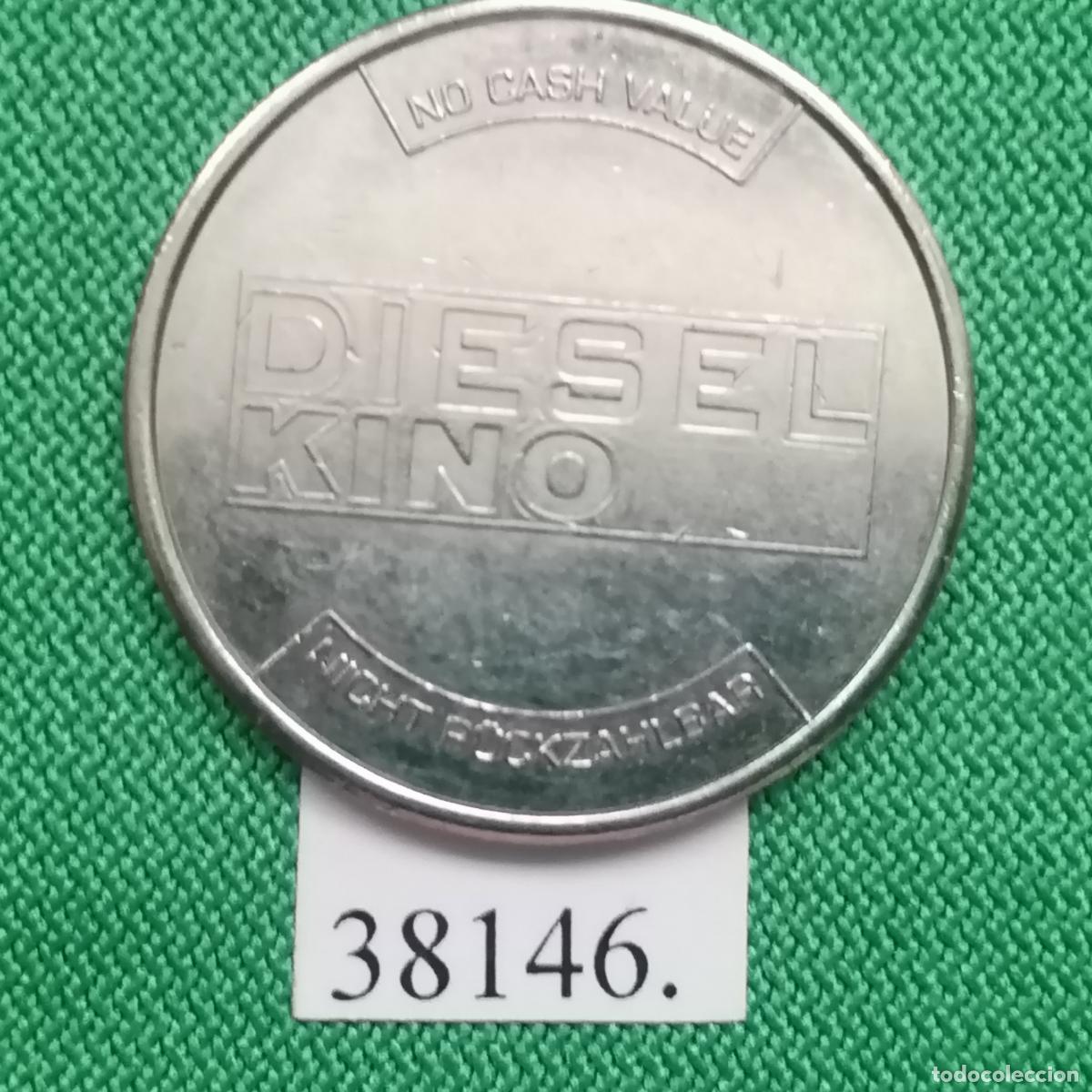 Monedas locales: Ficha Diesel kino, token, jet&oacute;n - Foto 2
