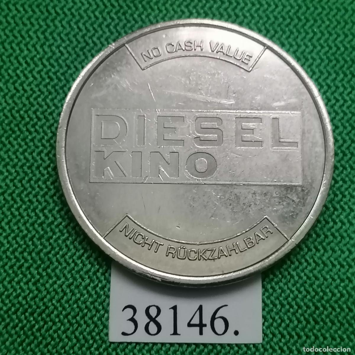 Monedas locales: Ficha Diesel kino, token, jet&oacute;n - Foto 1